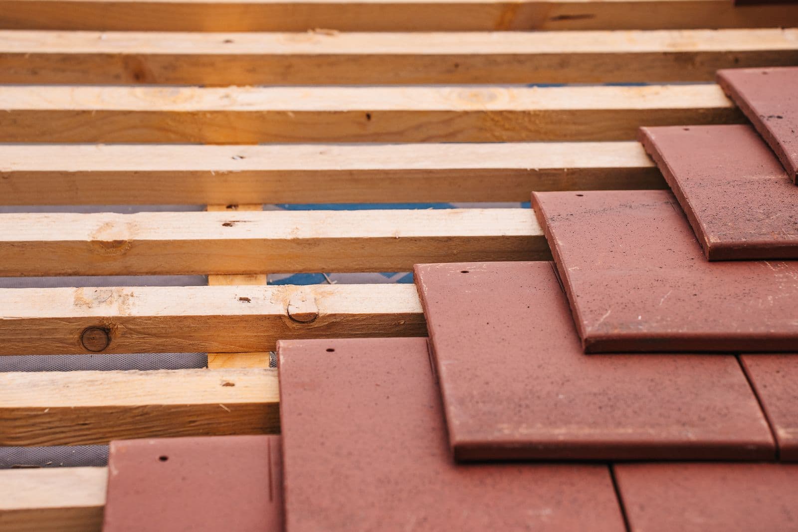 Re-batten & re-tile